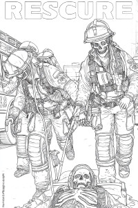 Alien Rescue Scene Vinyl Car Decal Sticker – Waterproof & UV-Resistant 8"