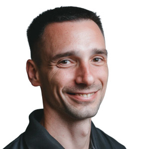 German Man Smiling Vinyl Car Decal Sticker – Waterproof & UV-Resistant 8"