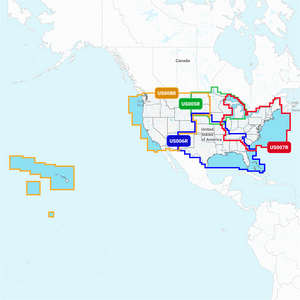 Explore U.S. South Lakes with Garmin NAVIONICS+ Marine Cartography | For ECHOMAP & GPSMAP(R) Plotters | Detailed, High-Resolution Maps & Depth Shading