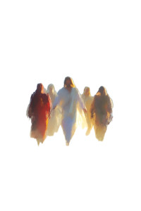 Jesus With Disciples V4 Vinyl Car Decal Sticker – Waterproof & UV-Resistant 8"