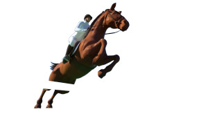 Jumping Cartoon Horse Vinyl Car Decal Sticker – Waterproof & UV-Resistant 8" Jumping Cartoon Horse Vinyl Car Decal Sticker – Waterproof & UV-Resistant 8"