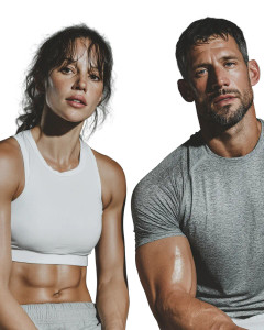 Fit Duo Portrait Vinyl Car Decal Sticker – Waterproof & UV-Resistant 8"