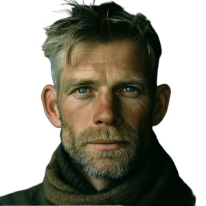 Norwegian Man Vinyl Car Decal Sticker – Waterproof & UV-Resistant 8"