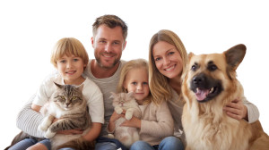 Happy German Family Vinyl Car Decal Sticker – Waterproof & UV-Resistant 8"