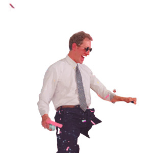 Dad Rave Vinyl Car Decal Sticker – Waterproof & UV-Resistant 8"