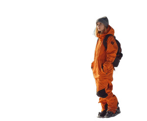 Snowboarding Woman Vinyl Car Decal Sticker – Waterproof & UV-Resistant 8"