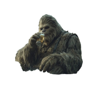 Bigfoot Drinking Beer Vinyl Car Decal Sticker – Waterproof & UV-Resistant 8"