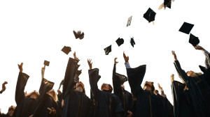 Graduating Students Vinyl Car Decal Sticker – Waterproof & UV-Resistant 8"