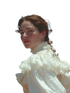 Medieval Noble Girl Vinyl Car Decal Sticker – Waterproof & UV-Resistant 8"