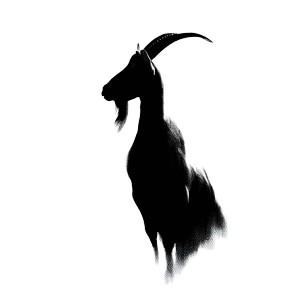 Goat Head Logo V2 Vinyl Car Decal Sticker – Waterproof & UV-Resistant 8"