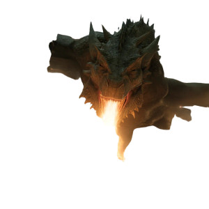 Massive City Dragon Vinyl Car Decal Sticker – Waterproof & UV-Resistant 8"