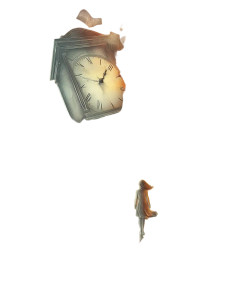 Surreal Dream Woman Vinyl Car Decal Sticker – Waterproof & UV-Resistant 8"