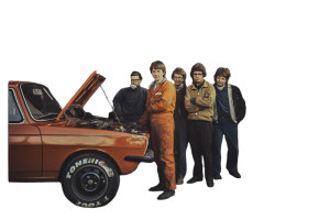 Young Car Mechanic Vinyl Car Decal Sticker – Waterproof & UV-Resistant 8"