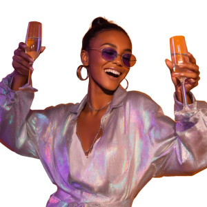 Joyful Celebration V2 Vinyl Car Decal Sticker – Waterproof & UV-Resistant 8"