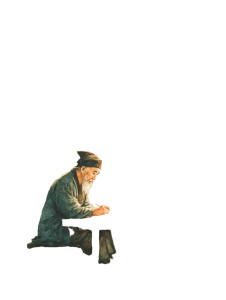 Tang Dynasty Scholar V4 Vinyl Car Decal Sticker – Waterproof & UV-Resistant 8"