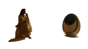 Modern Indian Woman V3 Vinyl Car Decal Sticker – Waterproof & UV-Resistant 8"