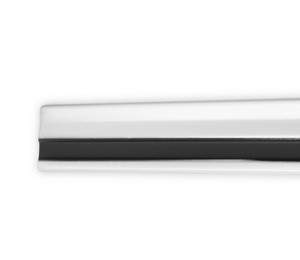 Enhance Your Chevy C10 Pickup's Style with Holley Polished Aluminum Upper Door Trim | Fits 1973-1980 Models
