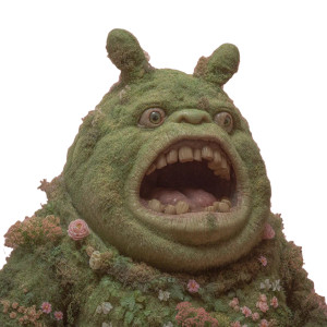Shrek Boohbah Vinyl Car Decal Sticker – Waterproof & UV-Resistant 8"