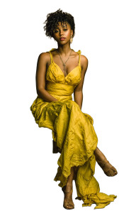 Elegant Fashion Portrait V13 Vinyl Car Decal Sticker – Waterproof & UV-Resistant 8"