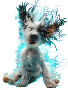 Happy Jack Russell Vinyl Car Decal Sticker – Waterproof & UV-Resistant 8"