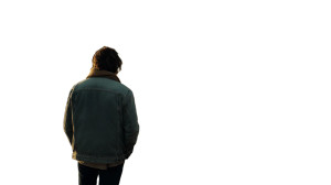 Thoughtful Morning Stroll Vinyl Car Decal Sticker – Waterproof & UV-Resistant 8"