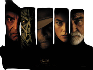 Jeepers Creepers Closeup Vinyl Car Decal Sticker – Waterproof & UV-Resistant 8"