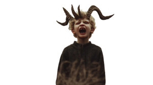 Demonic Child Vinyl Car Decal Sticker – Waterproof & UV-Resistant 8" Demonic Child Vinyl Car Decal Sticker – Waterproof & UV-Resistant 8"