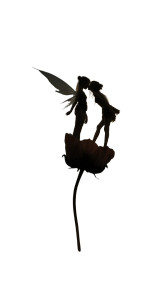 Dancing Pixie Duo Vinyl Car Decal Sticker – Waterproof & UV-Resistant 8"