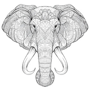 Elephant Mandala Vinyl Car Decal Sticker – Waterproof & UV-Resistant 8" Elephant Mandala Vinyl Car Decal Sticker – Waterproof & UV-Resistant 8"