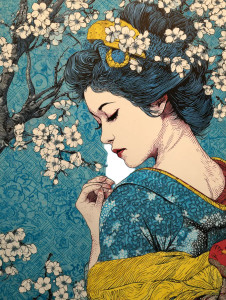 Geishas Dancing Gracefully Vinyl Car Decal Sticker – Waterproof & UV-Resistant 8" Geishas Dancing Gracefully Vinyl Car Decal Sticker – Waterproof & UV-Resistant 8"