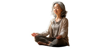 Meditating Korean Woman Vinyl Car Decal Sticker – Waterproof & UV-Resistant 8" Meditating Korean Woman Vinyl Car Decal Sticker – Waterproof & UV-Resistant 8"