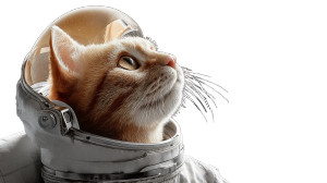 Astronaut Tabby Cat V2 Vinyl Car Decal Sticker – Waterproof & UV-Resistant 8" Astronaut Tabby Cat V2 Vinyl Car Decal Sticker – Waterproof & UV-Resistant 8"