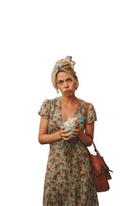 Annoyed Gelato Lady Vinyl Car Decal Sticker – Waterproof & UV-Resistant 8"