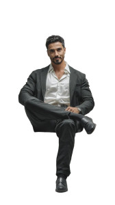 Iranian Male Host Vinyl Car Decal Sticker – Waterproof & UV-Resistant 8"