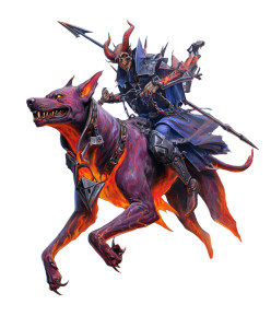 Devil Riding Dog Vinyl Car Decal Sticker – Waterproof & UV-Resistant 8"