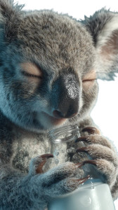 Koala Joey Hugging Vinyl Car Decal Sticker – Waterproof & UV-Resistant 8" Koala Joey Hugging Vinyl Car Decal Sticker – Waterproof & UV-Resistant 8"