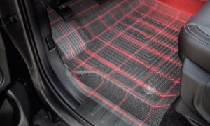 2022 Jeep Grand Wagoneer Floor Liners | WeatherBeater Molded Fit Black Liners, Raised Ridge | Made in USA 2022 Jeep Grand Wagoneer Floor Liners | WeatherBeater Molded Fit Black Liners, Raised Ridge | Made in USA