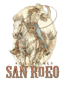 Vintage Cowgirl Poster V5 Vinyl Car Decal Sticker – Waterproof & UV-Resistant 8"