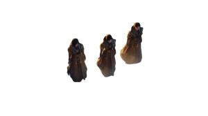 Three Defenders Vinyl Car Decal Sticker – Waterproof & UV-Resistant 8"