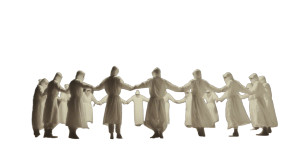 Cult Tower Ritual Vinyl Car Decal Sticker – Waterproof & UV-Resistant 8"