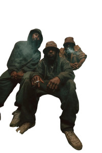 Gangsta Boys Smoking Vinyl Car Decal Sticker – Waterproof & UV-Resistant 8"