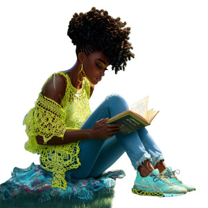 Reading Under Willow Vinyl Car Decal Sticker – Waterproof & UV-Resistant 8"