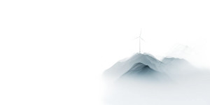 Transparent Wind Turbine Vinyl Car Decal Sticker – Waterproof & UV-Resistant 8"