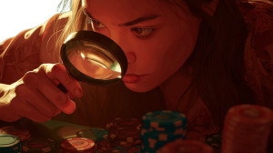 Poker Detective Vinyl Car Decal Sticker – Waterproof & UV-Resistant 8"