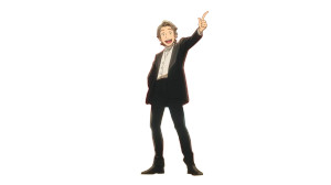 Confident David Speaking Vinyl Car Decal Sticker – Waterproof & UV-Resistant 8"