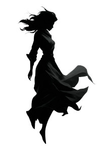 Struggling Silhouette Vinyl Car Decal Sticker – Waterproof & UV-Resistant 8"