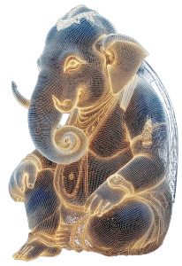 Lord Ganesha Art Vinyl Car Decal Sticker – Waterproof & UV-Resistant 8" Lord Ganesha Art Vinyl Car Decal Sticker – Waterproof & UV-Resistant 8"