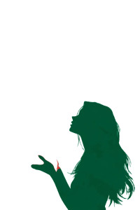 Crimson Flame Sorceress Vinyl Car Decal Sticker – Waterproof & UV-Resistant 8"