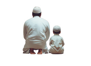 Praying Father And Son Vinyl Car Decal Sticker – Waterproof & UV-Resistant 8" Praying Father And Son Vinyl Car Decal Sticker – Waterproof & UV-Resistant 8"