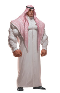 Handsome Saudi Bodybuilder Vinyl Car Decal Sticker – Waterproof & UV-Resistant 8" Handsome Saudi Bodybuilder Vinyl Car Decal Sticker – Waterproof & UV-Resistant 8"